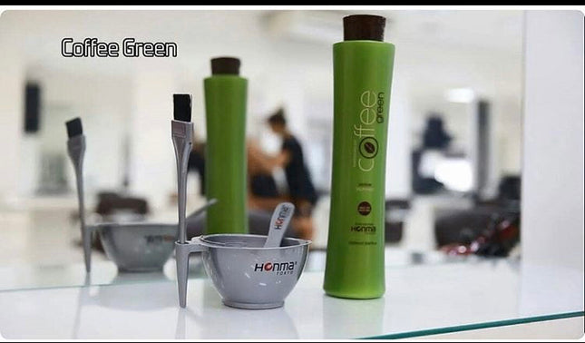 Honma Tokyo Coffee Green maxi – 1L &amp; Honma Tokyo Coffee Premium maxi kit – 1L (step 1/2/3)