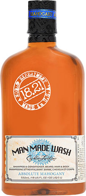 18.21 Man Made - Wash Absolute Mahogany - 530 ml