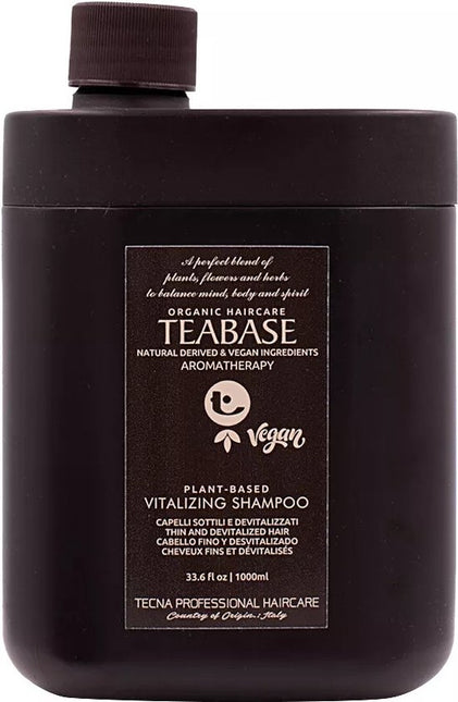 Tecna Teabase Vitalizing Shampoo 500ml – Voor Sterk, Vol en Gezond Haar