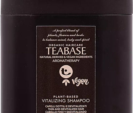 Tecna Teabase Vitalizing Shampoo 500ml – Voor Sterk, Vol en Gezond Haar