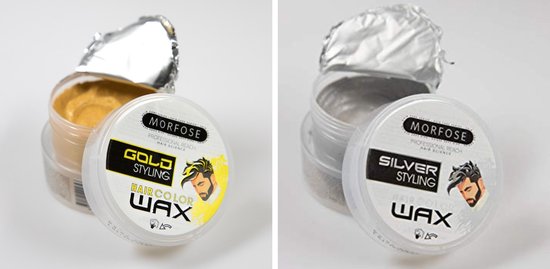 Combo_2 Morfose Haircolorwax - Gold & Silver