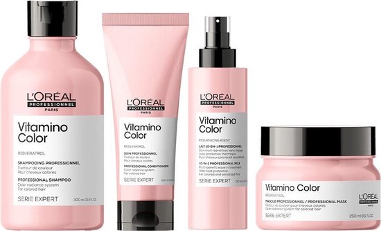 Gekleurd haar pakket L'Oréal Serie Expert Vitamino Color