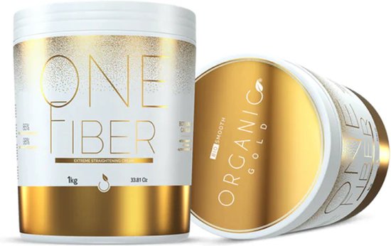 Organic Gold - One Fiber Extreme Straightening Cream - 1 KG