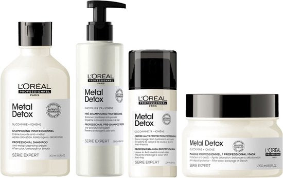 Gekleurd haar pakket L'Oréal Serie Expert Metal Detox