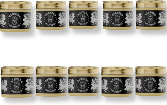 BANDIDO HAIR STYLING CREAM POMADE 125 ML X 10 STUK