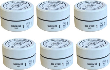 BANDIDO AQUA WAX BRIGHT WHITE 6 STUKS