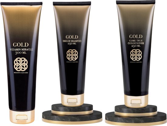 Gold Haircare Vitamin Miracle 300 ml &amp; Gold Haircare Come True Conditioner &amp; Gold Metamorphyc Dream Shampoo
