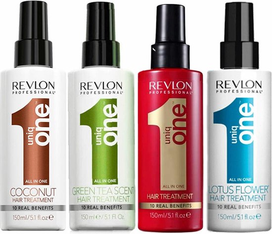 Revlon Uniq One Hair Treatment All-In-One Set - 4 x 150ml