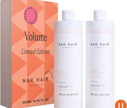 Nak Volume Duo - Shampoo 350ml & Conditioner 350ml