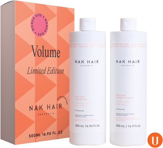 Nak Volume Duo - Shampoo 350ml & Conditioner 350ml