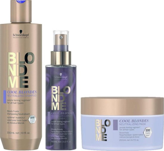 Blond haar pakket Schwarzkopf BlondMe Cool Blondes