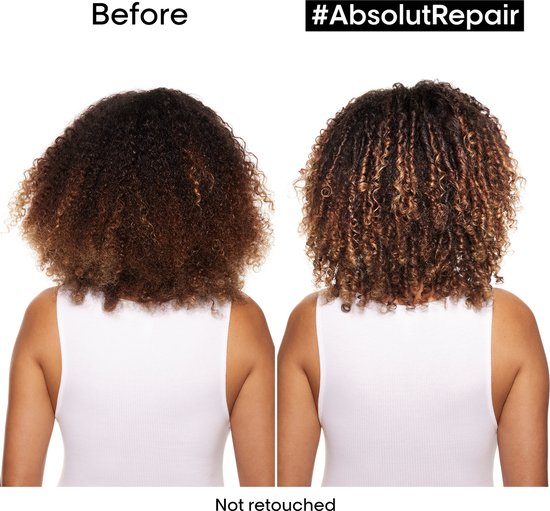 L’Oréal Professionnel Absolut Repair Golden Mask – Herstelt fijner, beschadigd haar - Serie Expert – 500 ml