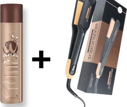 FLOVACTIVE W. ONE NANO PROTEIN 1000 ml + Gratis Stijltang Brazilicious 250 / °