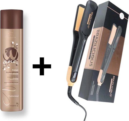 FLOVACTIVE W. ONE NANO PROTEIN 1000 ml + Gratis Stijltang Brazilicious 250 / °