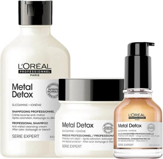 L'Oreal - Metal Detox Trio Limited Edition Set