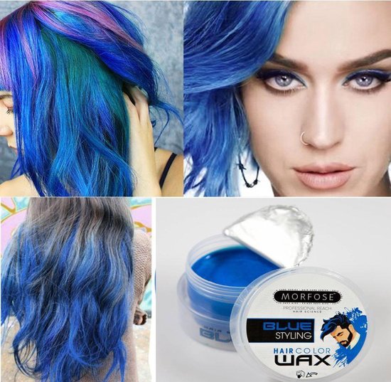 Combo_ 2 Morfose Haircolorwax - Blue & Gold