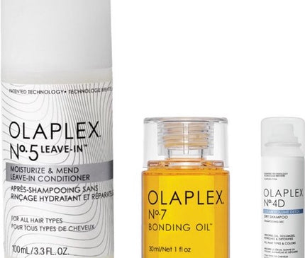 Olaplex No.5 Leave-In Conditioner 100ml + Olaplex N°7  Olie 30ml + Olaplex N°4D Droogshampoo 50ml