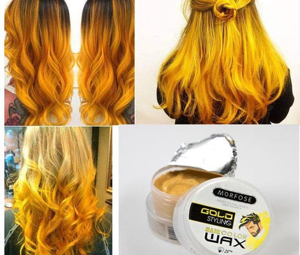 Combo_ 2 Morfose Haircolorwax - Blue & Gold