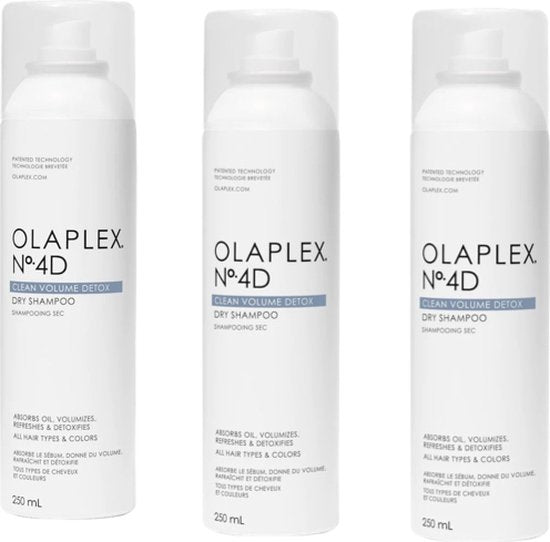OLAPLEX No.4D Clean Volume Detox - Droogshampoo - 3 x 250 ml