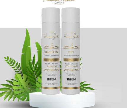 Premium Keratin Caviar - Onderhoudskit voor Braziliaanse keratinebehandeling 2 x 250ml