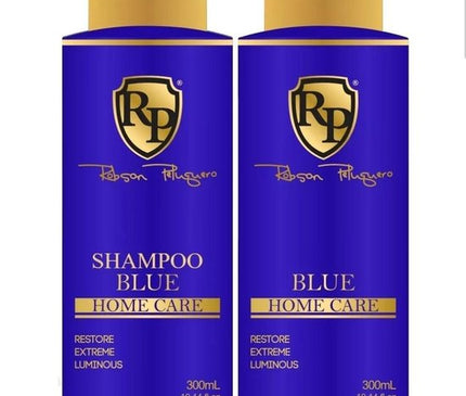 Robson Peluquero KIT SHAMPOOING &amp; PATINE BLUE HOME CARE 2 X 300 ML