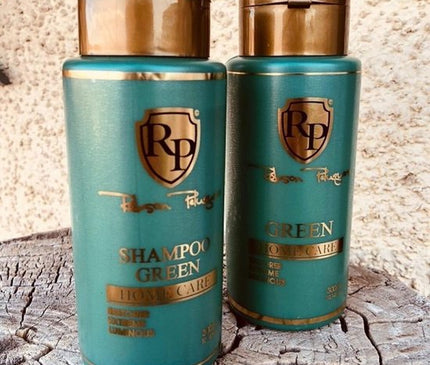 Robson Peluquero Shampoo&amp;Haar Masker GREEN zilver shampoo silver heldere koele tinten 2x300ml Original Brasil Product