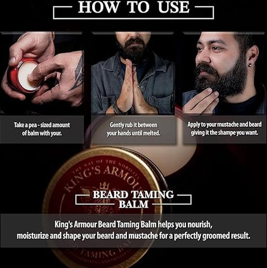 King's Armor Noble - Baardbalsem - 50ml