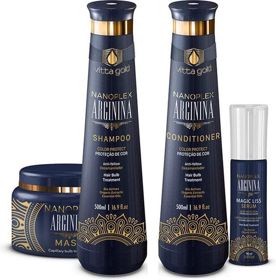 Vitta Gold Nanoplex Arginina Home care kit 2590ml