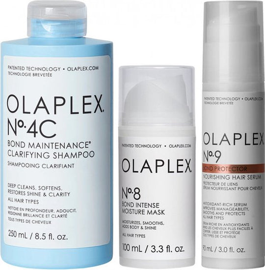 OLAPLEX Set No.4C + No.8 + No.9