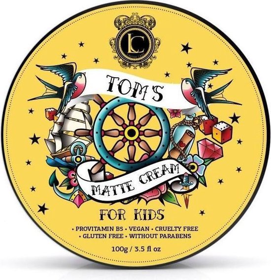 Lavish Care - Tom'S Matte Cream For Kids - Creamy Hairdush For Kids