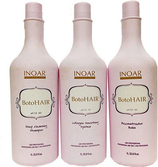 INOAR BOTOHAIR KERATINE BEHANDELING 3 X 1000 ML