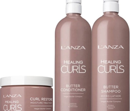 L’ANZA Healing Curls – Professionele Krulverzorging Set