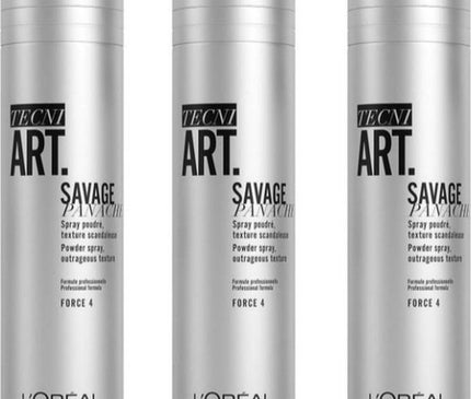 L'Oreal TecniArt - Savage Panache 4 - Powder Spray - 3x250ml