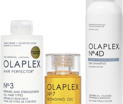 OLAPLEX Set No.3 + No.4D + No.7