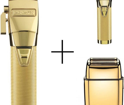 Babyliss Skeleton gold + GoldFX tondeuse + Shaver Gold