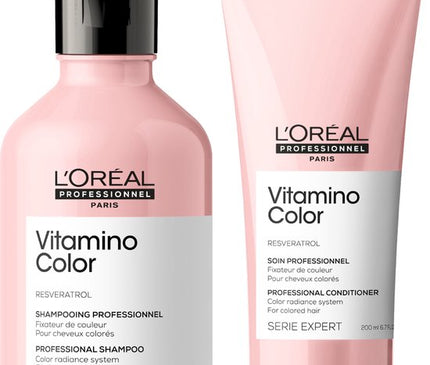 L'Oréal Professionnel Vitamino Color Shampoo 300ml & Conditioner 200ml