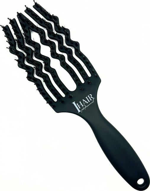 I Hair Professional Detangling Brush Zwart