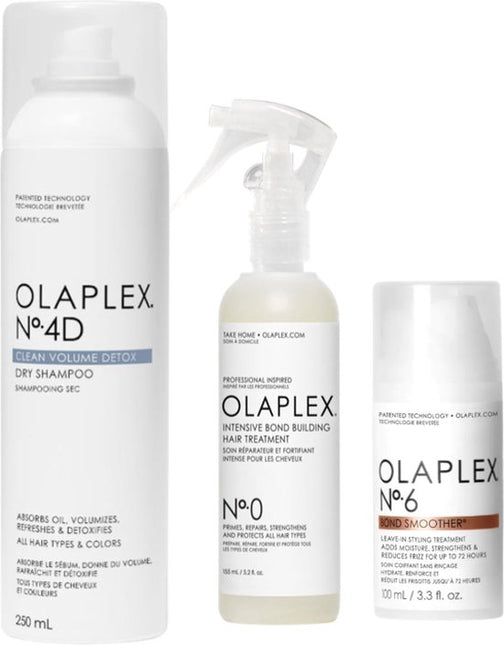 OLAPLEX Set No.0 + No.4D + No.6