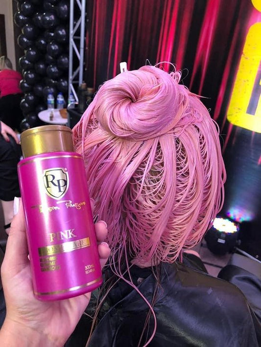 Robson Peluquero PINK Shampoo&amp;Haar Masker Zilvershampoo Silver koele Tinten 2x300ml