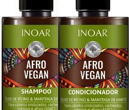 Inoar Afro vegan Shampoo&Conditioner 300 ML