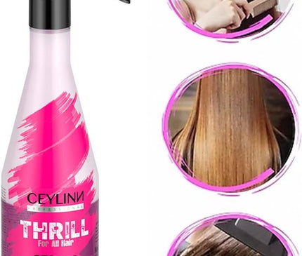 Ceylinn Arginine Thrill For All Hair, 2-Phase Conditioner Spray, Moisturising Effect and Promoting Hair Growth, 400 ml