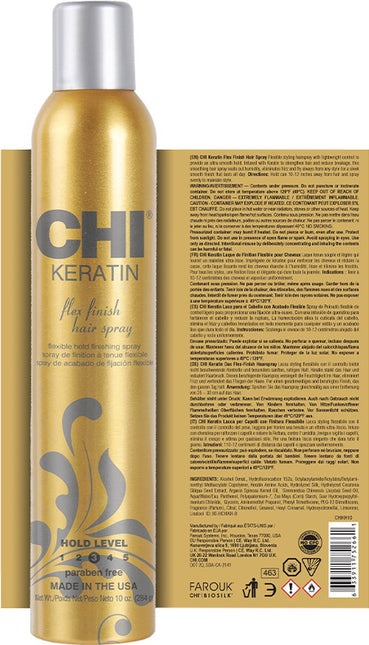 CHI - Keratin - Flexible Hold Hairspray - 284 ml