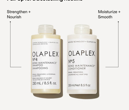 OLAPLEX® Duo Pack No 4 Shampoo 250ml + No 5 Conditioner 250ml