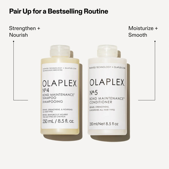 OLAPLEX® Duo Pack No 4 Shampoo 250ml + No 5 Conditioner 250ml