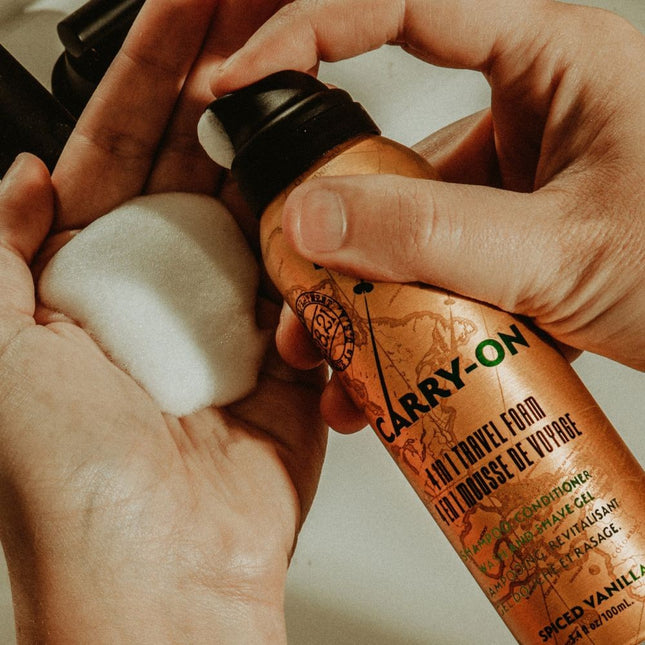 18.21 Man Made - Carry-On Travel Foam Spiced Vanilla - 100 ml