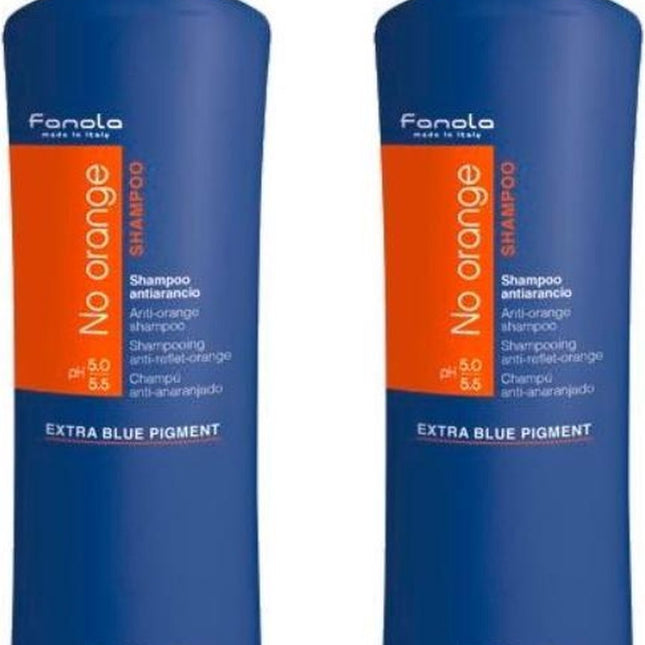 Fanola No Orange Shampoo 2 x 1000 ml pack