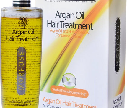 Morfose Herbal Argan Oil Hair Treatment 100ml - For Smooth &amp; Silky Hair