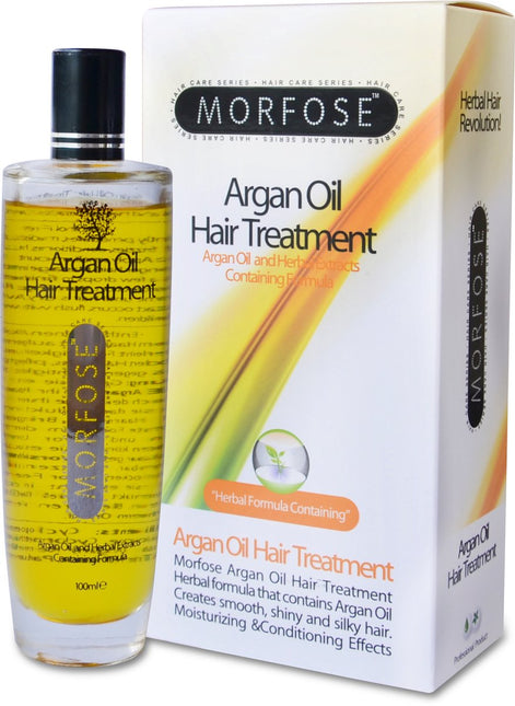 Morfose Herbal Argan Oil Hair Treatment 100ml - For Smooth &amp; Silky Hair