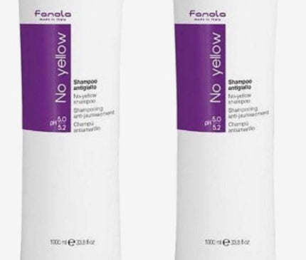 Fanola No Yellow Shampoo 2 stuks