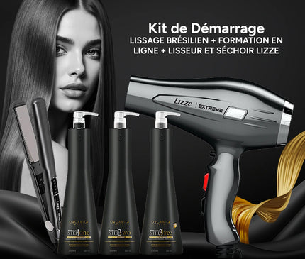 Organic Gold – Braziliaanse Keratinebehandeling + Lizze Stijltang en Haardroger